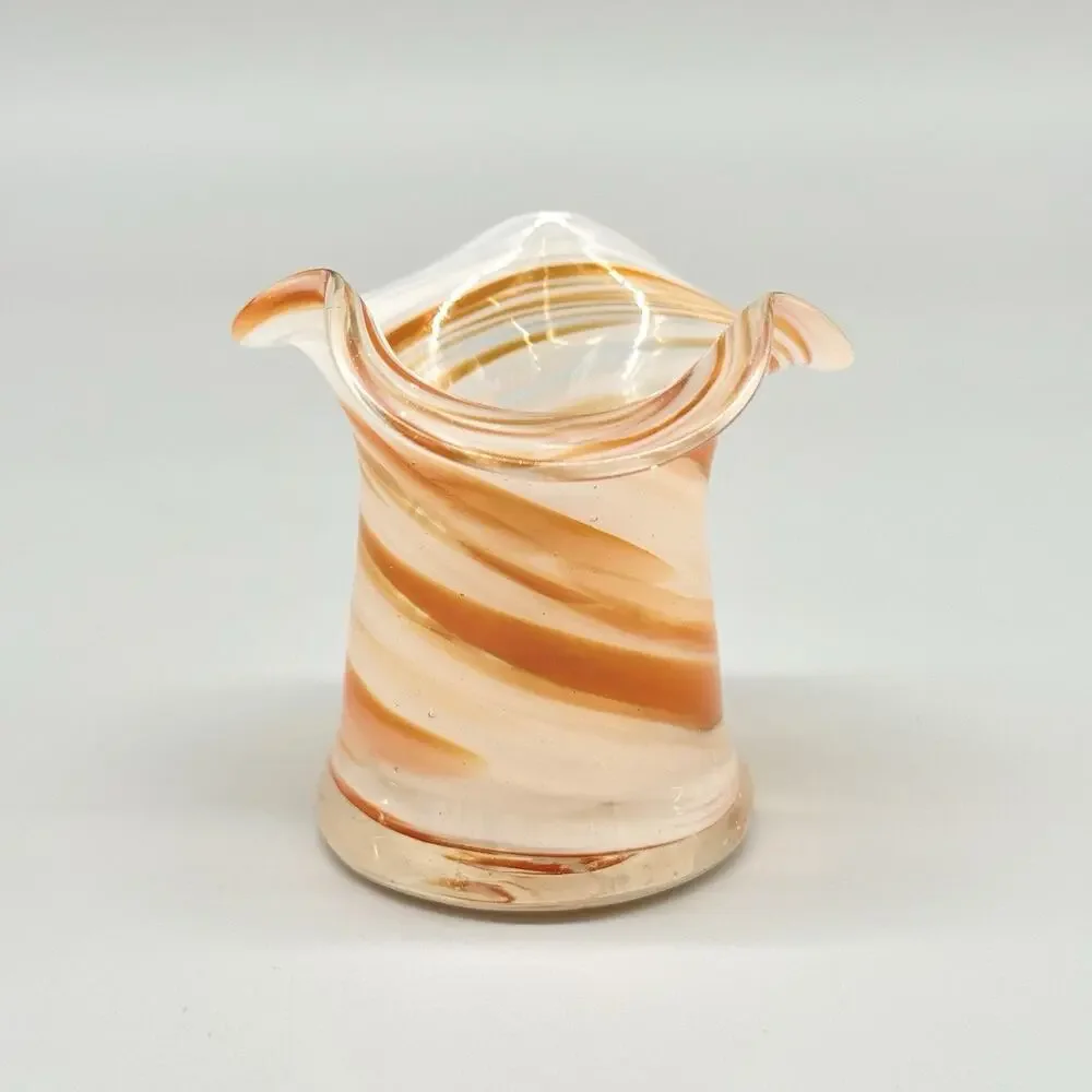 Vintage Hand Blown Art Glass 2.75